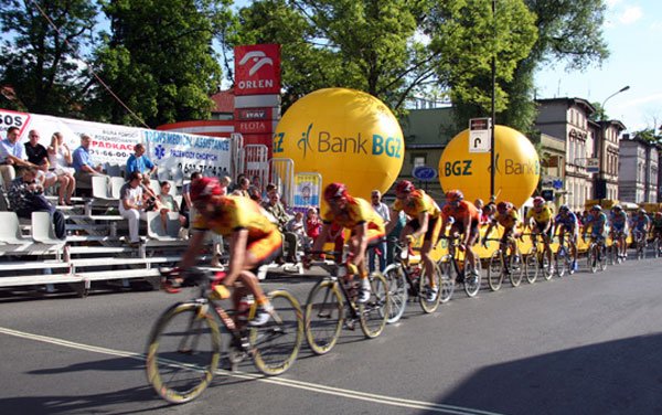 Piątkowy etap Tour de Pologne spowoduje znacznie więcej utrudnień komunikacyjnych niż czerwcowy Tour Bałtyk - Karkonosze (na zdjęciu).