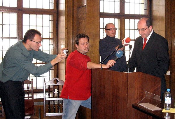 Prezydent Obrębalski pod