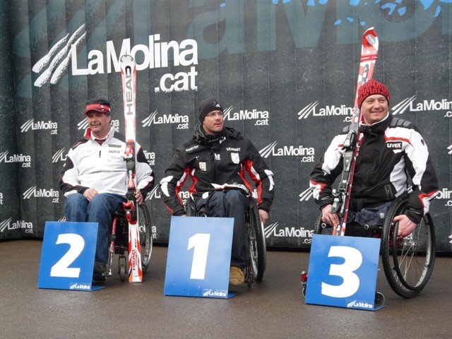Jarosław Rola na podium