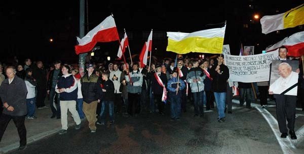 Biały Marsz Jan Paweł II in memoriam: 7 IV 2005 rok