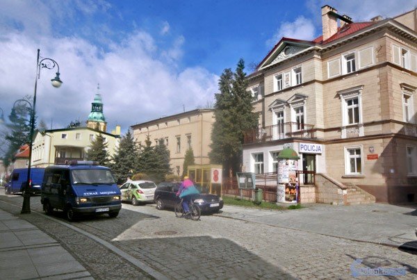 Komisariat Policji w Cieplicach.