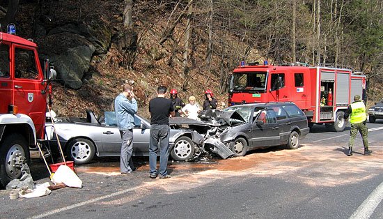 Zdarzenie wyglądało poważnie: byli ranni.