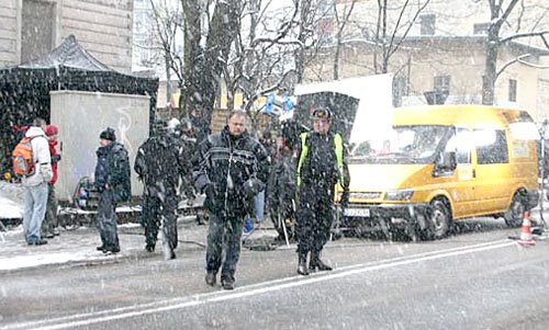 Filmowcy czekają na jeszcze niższe temperatury.