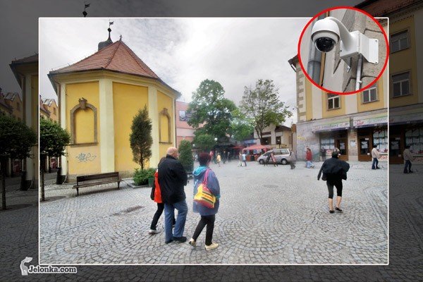 Skwe przy cerkiewce – zakątek pijackich burd i awantur – jest pod czujnym okiem kamery.