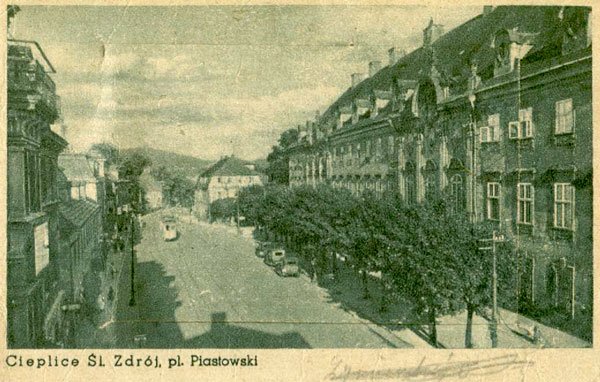 Panorama placu: lata 50-te.