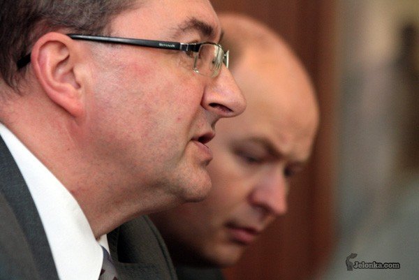 Marek Obrębalski i Miłosz Sajnog.