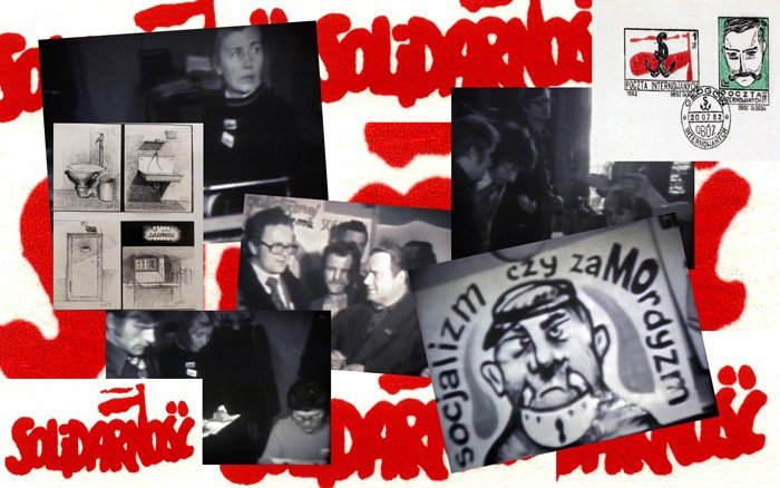 Kadry z filmu o strajku w fampowskiej Gencjanie w 1981 roku.