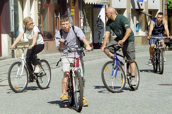 Czynią to często jedynie na czterokołowcach.