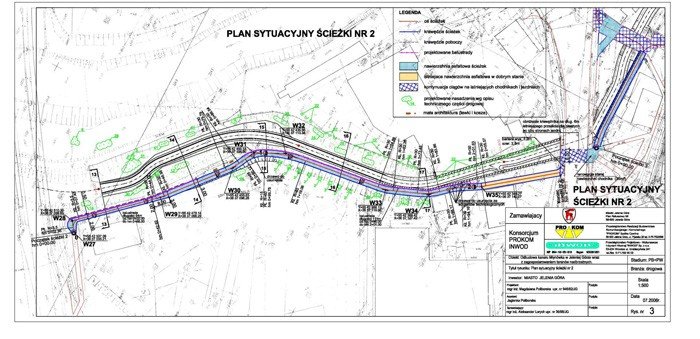 Trakt spacerowy przy Kanale Młynówka