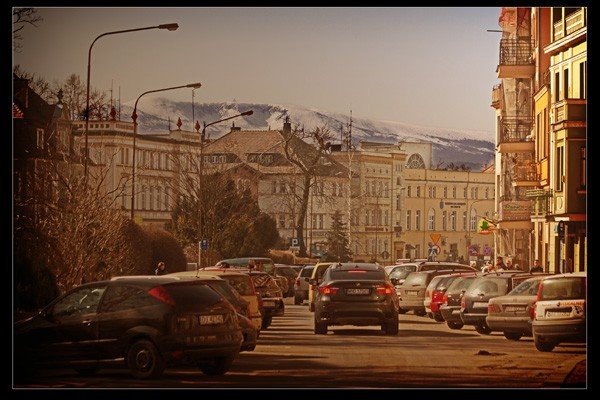 Jelenia Góra, ulica Bankowa.