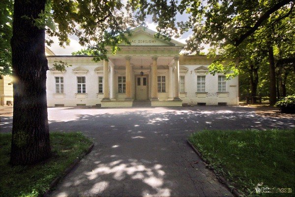 Galeria w Parku Zdrojowym. Jeszcze przed rewitalizacją.