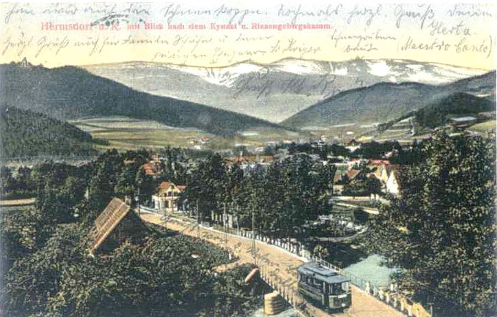 Tramwaj w Sobieszowie.