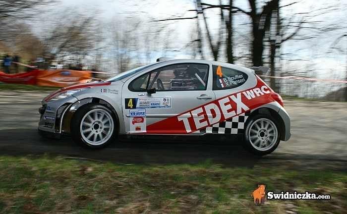 Bryan Bouffier, zwycięzca Rajdu Świdickiego Krause, 2 Rundy Rajdowych Samochodowych Mistrzostw Polski