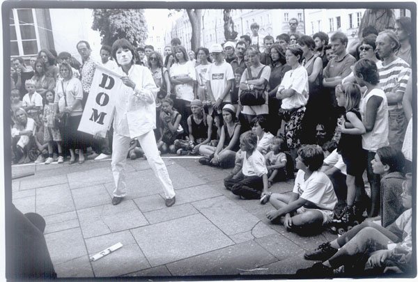Festiwal Teatrów Ulicznych z 1994 roku.