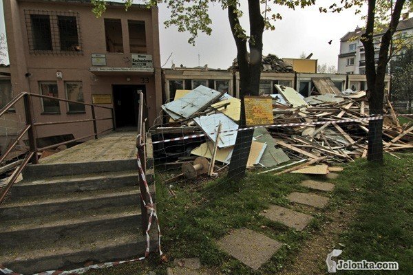 Już archiwalne zdjęcie. W tym miejscu powstanie kolejny market.