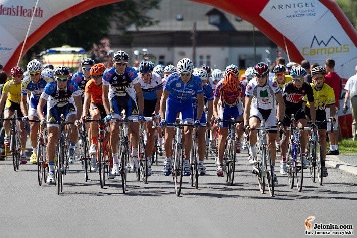 Zdjęcie z Górskich Mistrzostw Polski w kolarstwie szosowym 2011