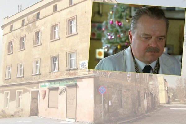 W tej kamiecy na rogu ul. Kasprowicza i Chrobrego mieszkał Stanisław Bareja z rodzicami.