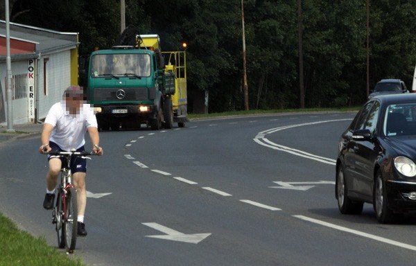 W Jeleniej Górze brakuje wygodnej sieci dróg rowerowych.