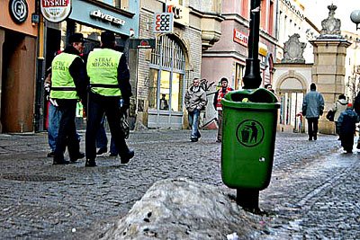 Schody na placu Ratuszowym dla odważnych.
