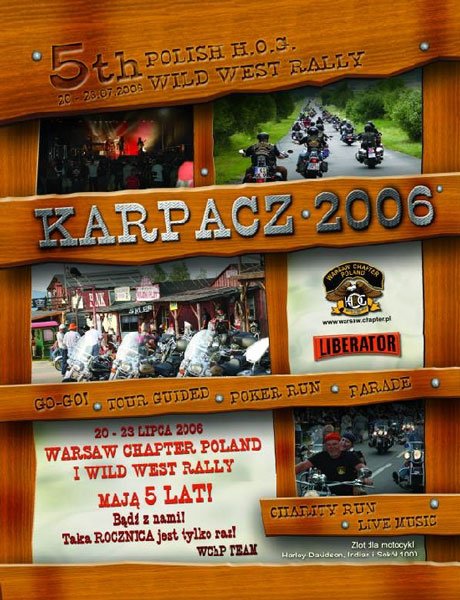 Plakat zapowiadający imprezę.