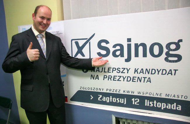 Na Miłosza Sajnoga zagłosowało około 36 procent wyborców.