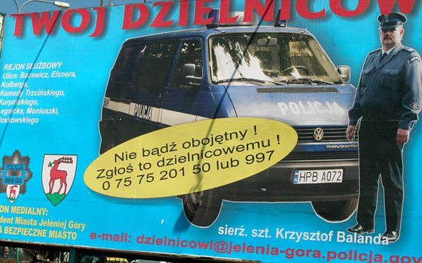 Sierżant sztabowy Krzysztof Balanda jest dzielnicowym rewiru na osiedlu Zabobrze.