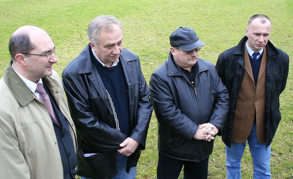 Marek Obrębalski, Edward Ptak, Bogusław Kempiński i Jerzy Łużniak.