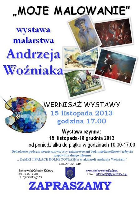 wernisaz-malarstwa-andrzeja-wozniaka-jutro-w-piechowicach-49340