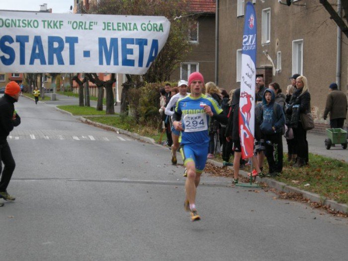 Na zdjeciu triathlonista MKS–u