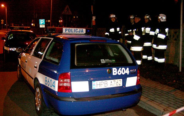 Policja szybko ustaliła i zatrzymała sprawców alarmu. Zdjęcie z jesieni ubiegłego roku.
