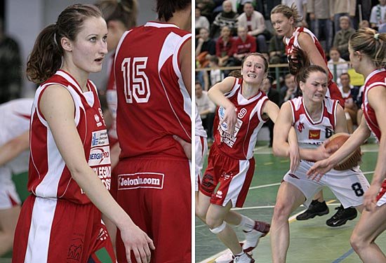Dorota Wójcik ambitnie walczyła z łodziankami, ale to nie wystarczyło do końcowego sukcesu.