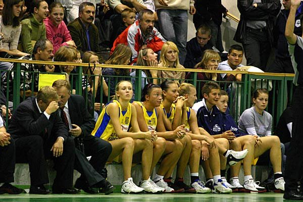 - Ławka rezerwowa jeleniogórskiego zespołu