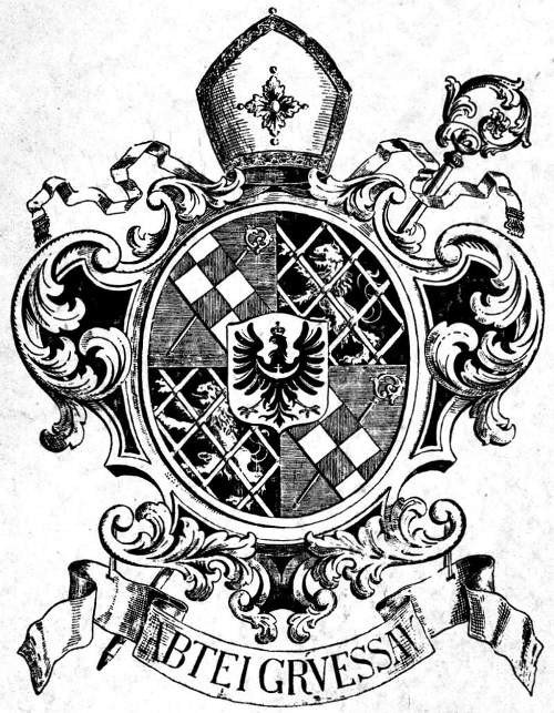Herb Opactwa w Krzeszowie
