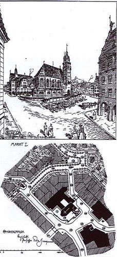 Tak wyobrażali sobie to miejsce niemieccy architekci.