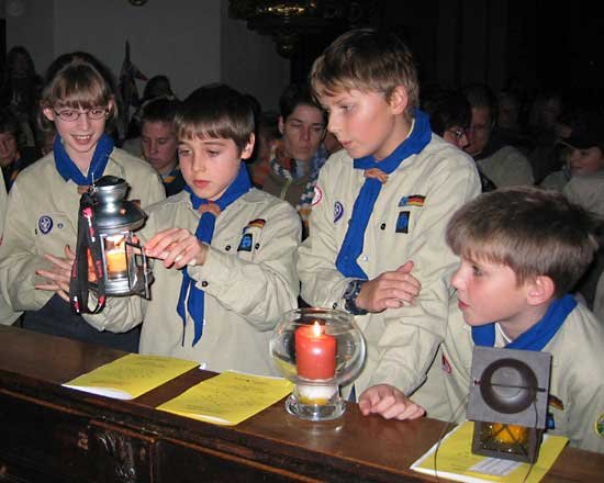 Betlejemskie Światełko dotrze także do harcerzy w Niemczech.