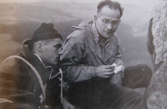 Z Waldemarem Siemaszko – 1955 r.