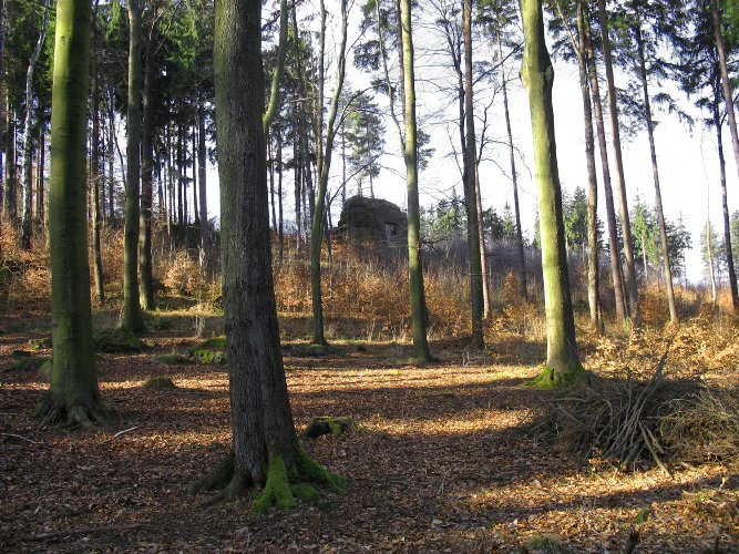 Skała i siedziba muzy Urania