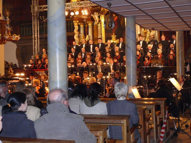 Okolicznościowy koncert w kościele garnizonowym.