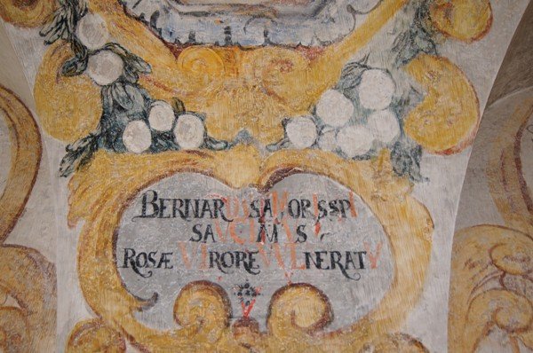 Fragment fresku z cieplickiej prepozytury