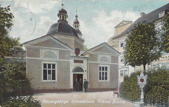 Basen kamienny w Cieplicach