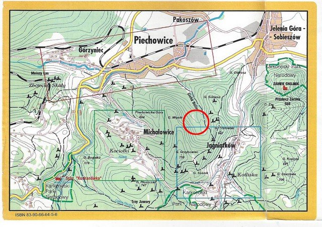 Położenie Cichej Doliny