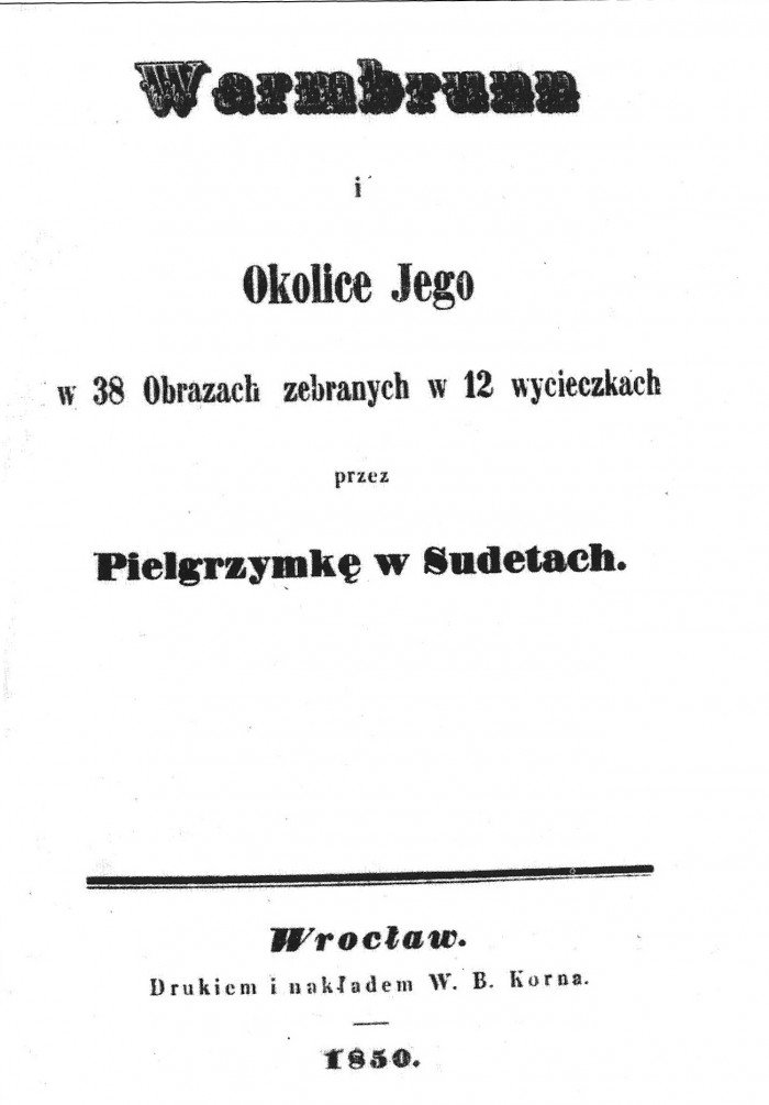 Przewodnik R. Saulson wydany we Wrocławiu przez Wydawnictwo Korna