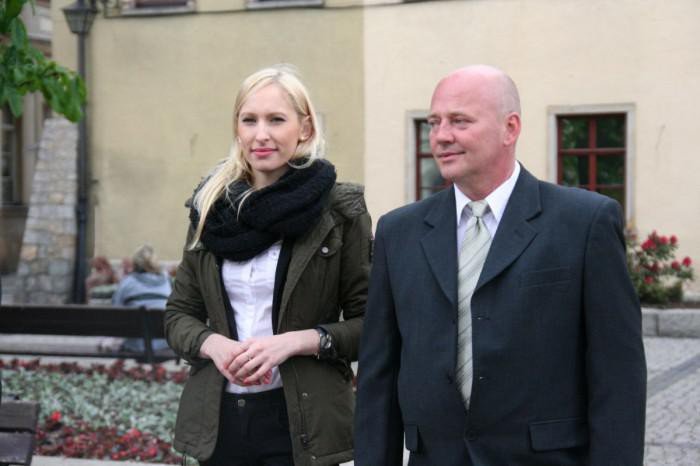 Klaudia Witczak (nr 1) i Tomasz Elbl (nr 22)