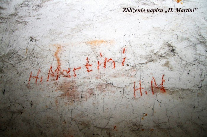 Napis na parterze
