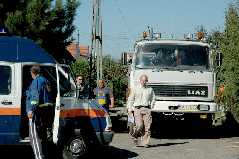 Na miejscu szybko interweniowała policja.