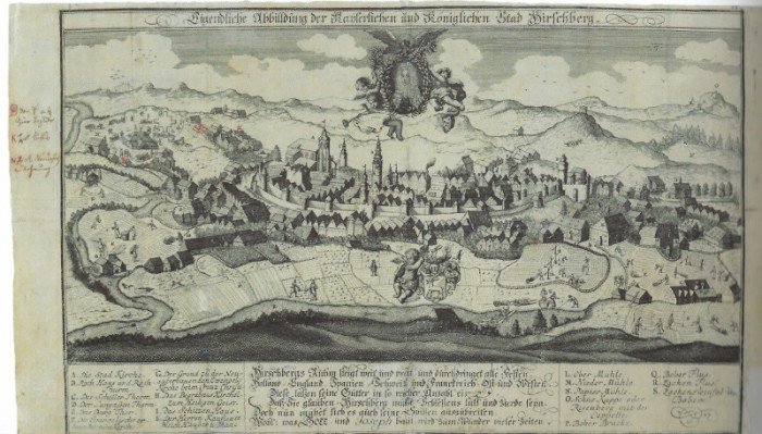 Jelenia Góra w 1709 roku