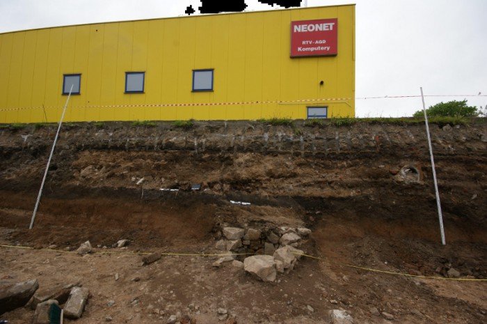 Jedna ze studni bielarni Glafeya, odkryta podczas badań archeologicznych
