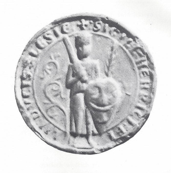 Pieczęć piesza księcia Henryka II Pobożnego
