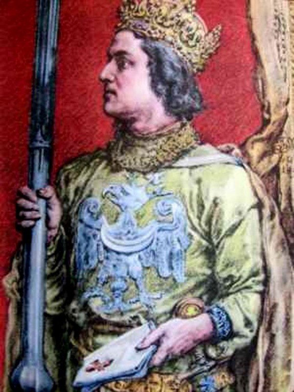 Król Przemysław II wg Jana Matejki