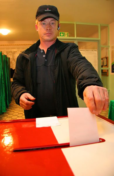 Pierwsza lekcja demokracji.